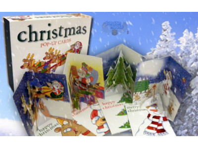 Bookcloseouts Canada: 76% Off Christmas pop-Up Cards
