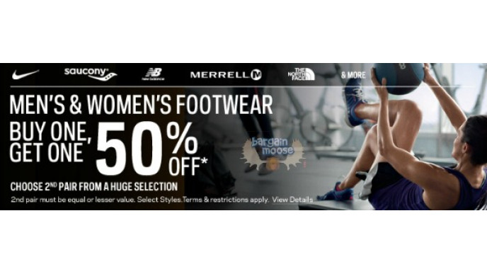 SportChek Canada: BOGO 50% Off Footwear