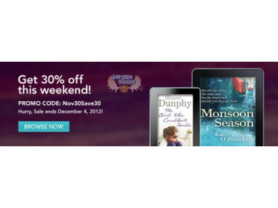 Kobobooks: 30% Off Select Books