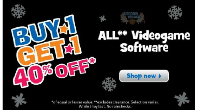 Toys R Us Canada: B1G1 40% off All Video Games