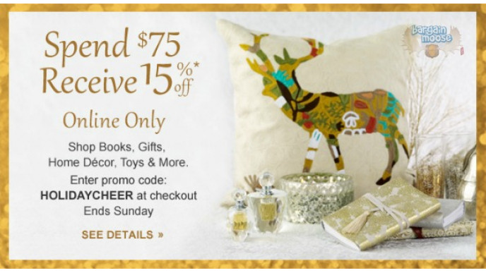 Chapters Canada: Get 15% Off 