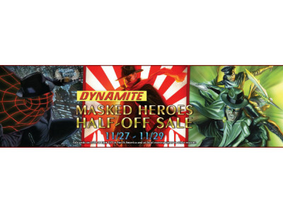 Comixology.com: Dynamite Comics Masked Hero Sale, Some Kevin Smith Comics (50% off)