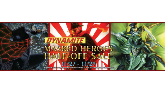 Comixology.com: Dynamite Comics Masked Hero Sale, Some Kevin Smith Comics (50% off)