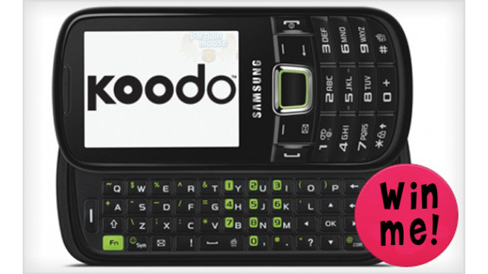 Surprise Bargainmoose Contest: Win a Samsung Evergreen Mobile Phone Here! (Total Value $113) 