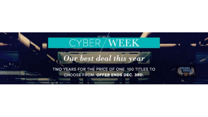 Zinio Canada: Cyber Week Deal – 2 Years For The Price Of 1