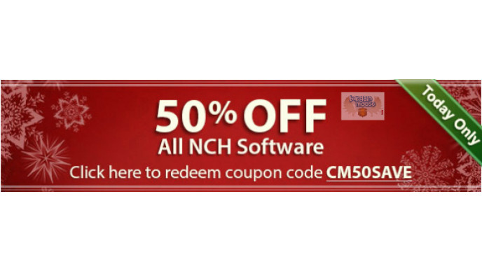 NCHSoftware.com: 50% off all NCH Software for Cyber Monday