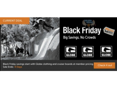 Canadian Cartel: Black Friday Sales On Globe Clothing & Cruiser Boards
