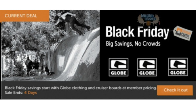 Canadian Cartel: Black Friday Sales On Globe Clothing & Cruiser Boards