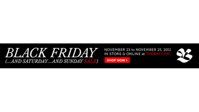 The Bay Canada Black Friday Sale ON NOW
