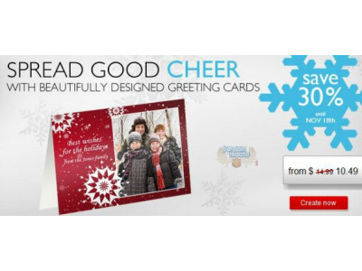 Black's Canada: Save 30% on all Photo Greeting Cards