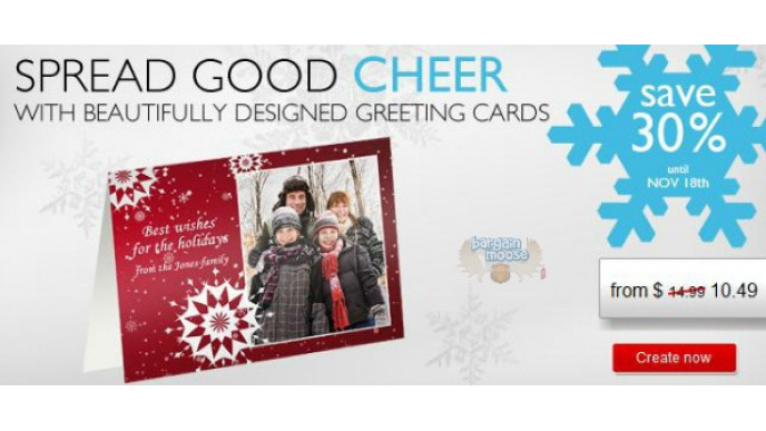 Black's Canada: Save 30% on all Photo Greeting Cards