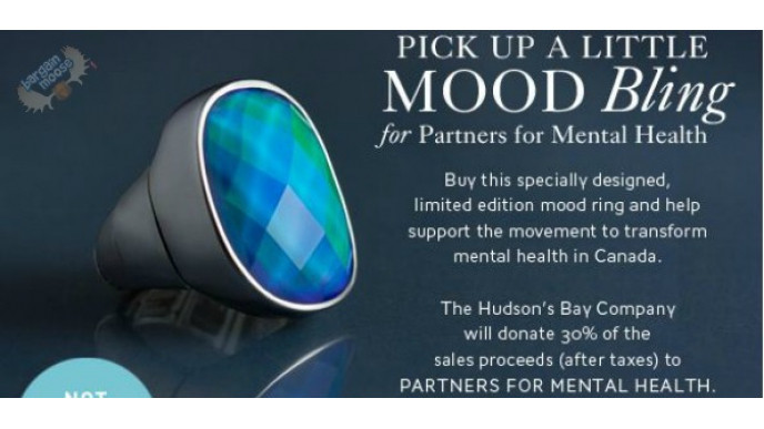 The Bay Canada: Limited Ed. Garbo Mood Ring $10