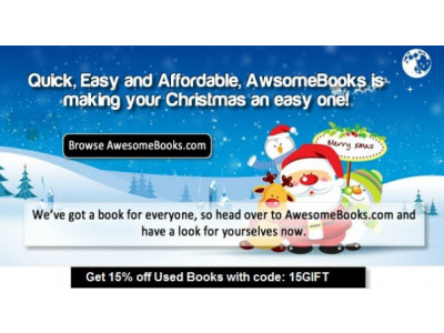 Awesome Books Coupon: 15% Off Gifts for Christmas