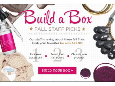 Julep Canada: Build A Box w/ Fall Staff Picks - $60 Value For $29.99