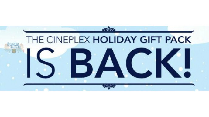 Cineplex: Holiday Gift Pack is Back (EXPIRED)