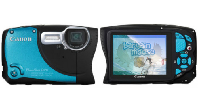Amazon.ca: Canon D20 12.1MP Water, Freeze & Shockproof Digital Camera (Save $81, now $299)