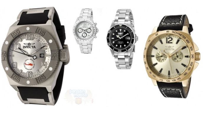 Amazon.ca: Get up to 86% Off Invicta Watches