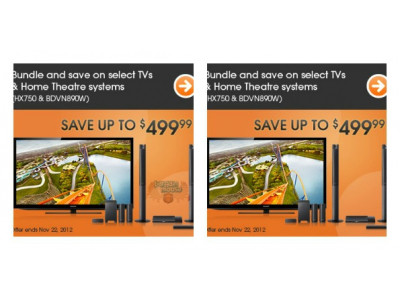 Sony Canada: Bundle Select TV's & Home Theatre Systems & Save Up To $499.99