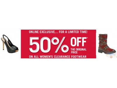 50% Off Clearance Footwear @ Aldo Canada