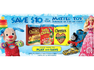 Save $10 on a Mattel Toy from Save.ca (Facebook)
