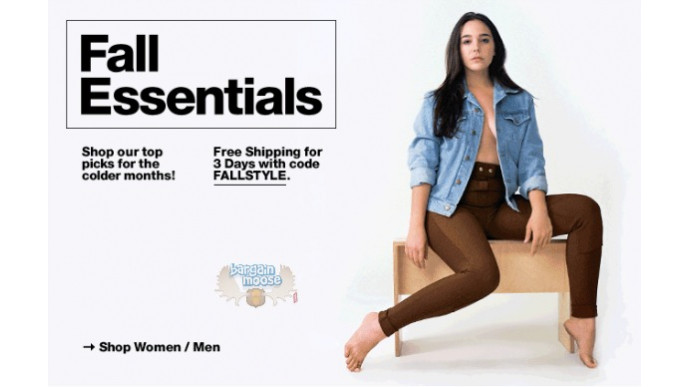 American Apparel Canada: Promo Code For Free Shipping, No Minimum Spend