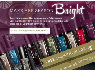 Julep: Promo Code For 20% Off All Gifts & Free Shipping