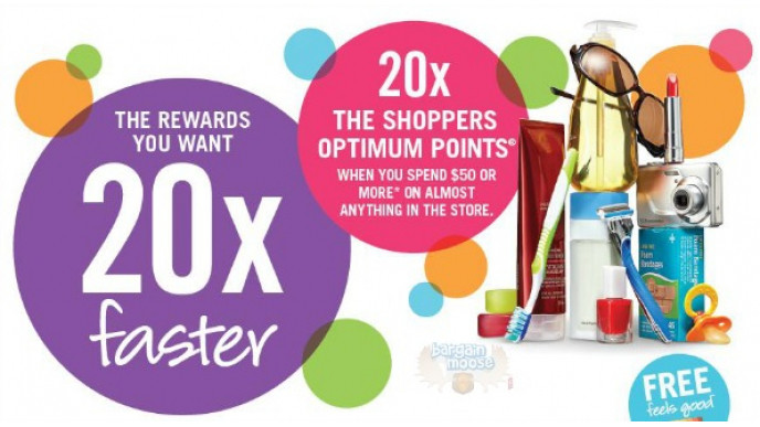Shoppers Drug Mart: Secret 20x Points Printable Coupon