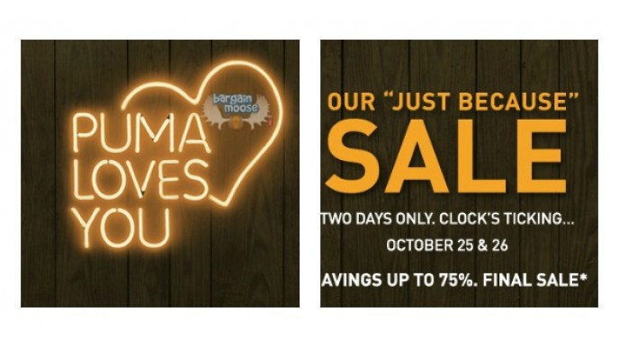 Puma Canada: Just Because Sale – Save Up To 75% On Select Items