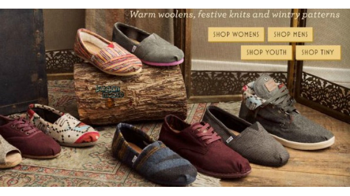 Toms Canada Promo Code: Save $5 on your Order