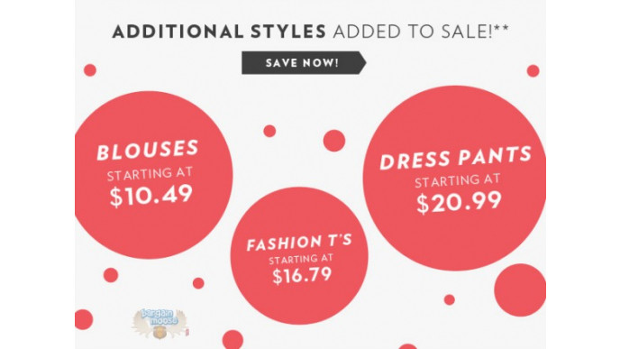 Reitmans Canada: Additional Styles Added to Sale 
