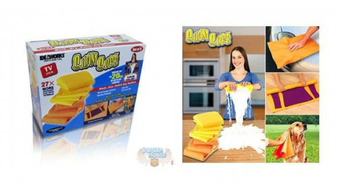 Sale 4 The Day Canada: Shamsorb Miracle Sham Cloths – Set of 8 For $4.99, Today Only