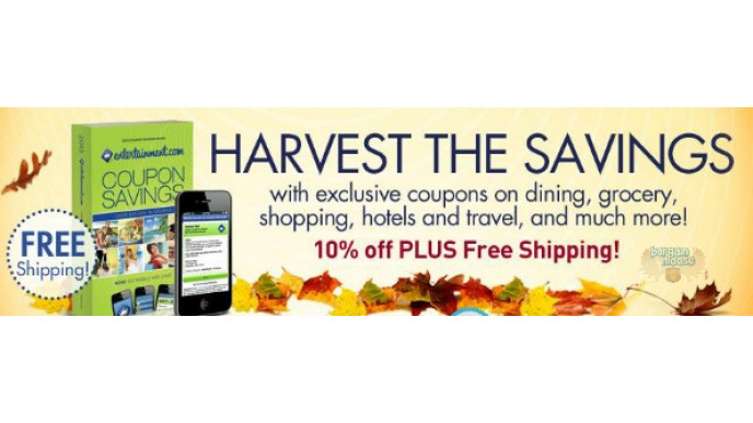 Entertainment Books: 10% off & Free Shipping