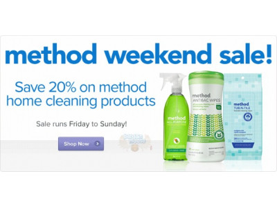 Well.ca: 20% off Method Weekend Sale