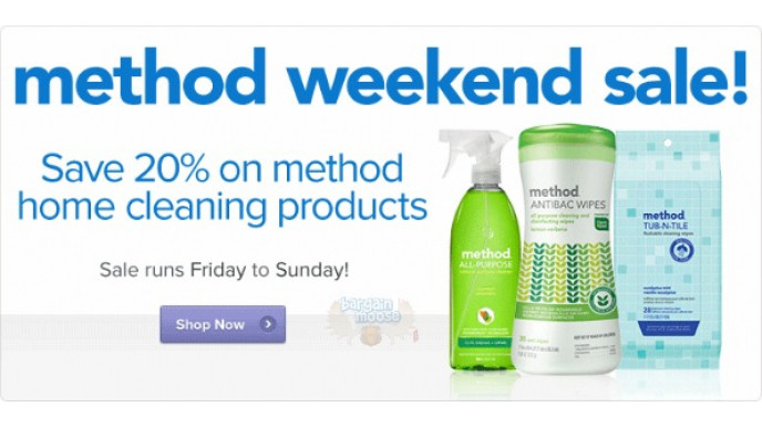 Well.ca: 20% off Method Weekend Sale