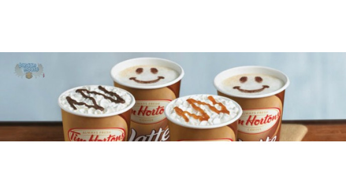 Tim Hortons: $1 Small Café Mocha, Latte or Classic French Vanilla