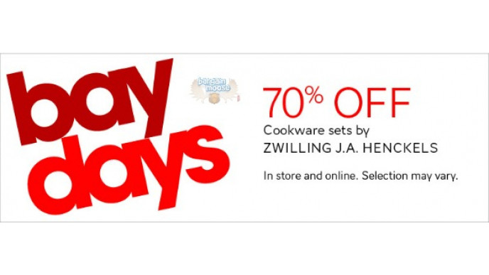 The Bay: 70% off Henkels Cookware Sets
