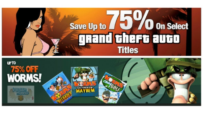 GreenMan Gaming: Up to 75% off Select Grand Theft Auto or Worms (PC) Games + Bonus Discount!