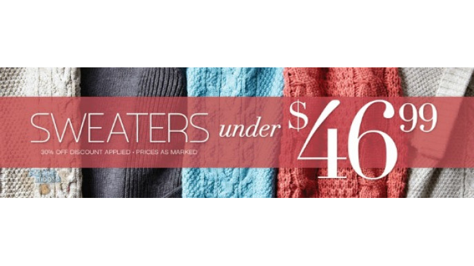 Cleo Canada: Cozy Chic Sweaters Starting @ $26.99