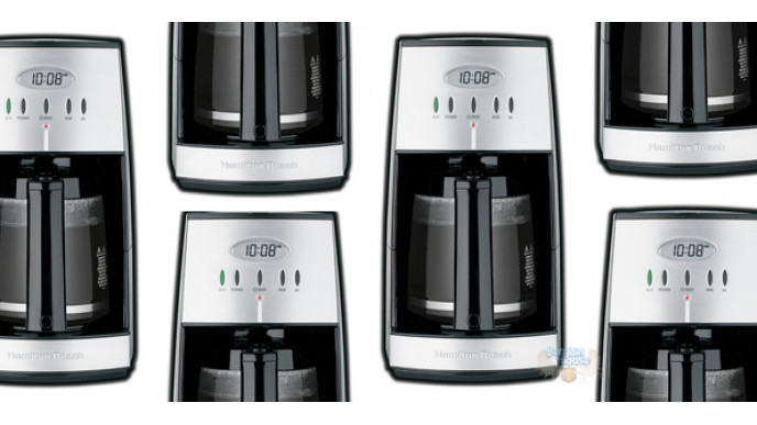 Hamilton Beach 12-Cup Programmable Coffee Maker for $25 @ Walmart.ca & Free Shipping