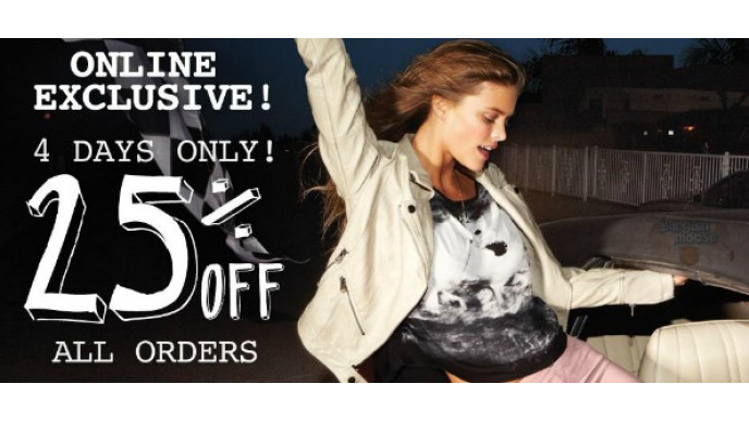 Garage Canada: Save 25% Site Wide & Free Shipping