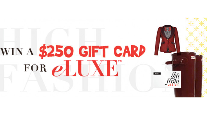 New Bargainmoose Giveaway:  Win a $250 Gift Card for eLuxe.ca!