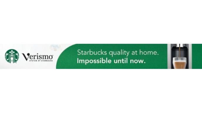 Starbucks: FREE Shipping & Box of Coffee Pods With Verismo Machine Purchase