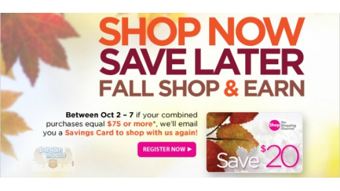 The Shopping Channel: Shop and Earn Savings Cards