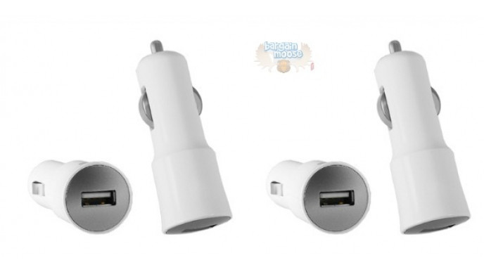 eBay Canada: 2-Pack USB Car Chargers - $4.99