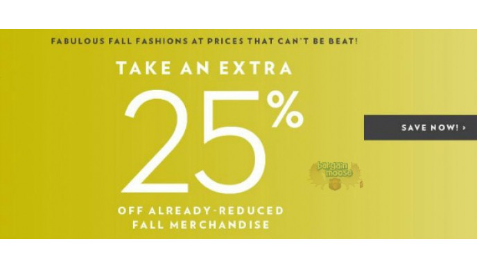 Reitmans Canada: Save an Additional 25% on Fall Sale Items