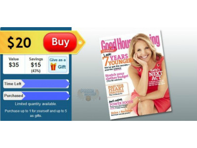 DealFind Canada: 2 Year Subscription to Good Housekeeping Magazine Canada for $20