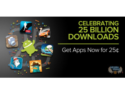 Google Play Store 25 Billion Downloads Sale: Android Apps for 25 Cents! Minimum of 75% off!