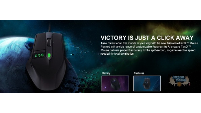 Dell Canada: Alienware TactX Mouse $37.99 (Reg $79.99)