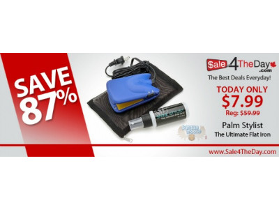 Sale4TheDay: Palm Stylist the Ultimate Flat Iron $7.99 (Was $59.99)