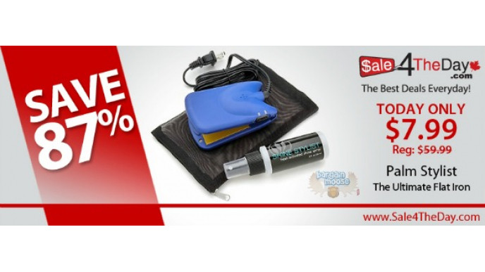 Sale4TheDay: Palm Stylist the Ultimate Flat Iron $7.99 (Was $59.99)